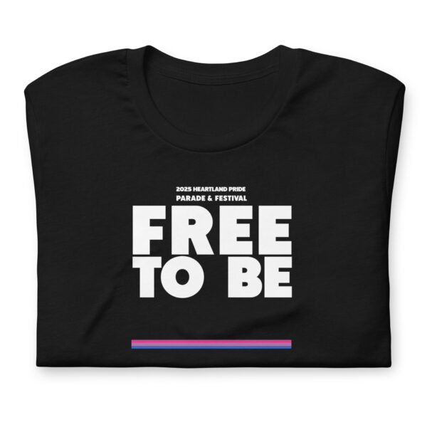 Theme 2025 Heartland Pride T-shirt – Bi - Image 3