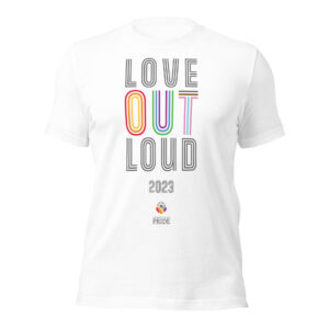2023 Heartland Pride Theme Tee - White